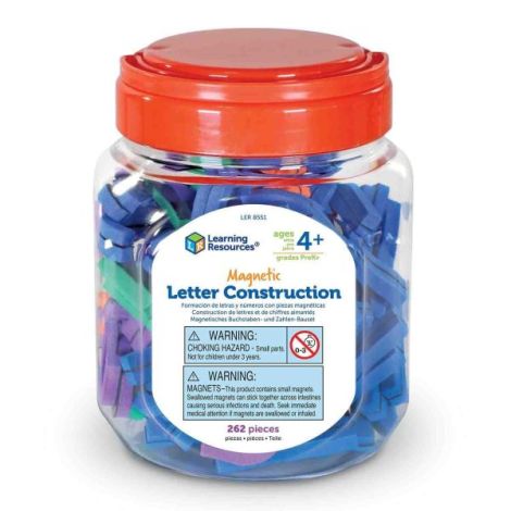 Set constructie magnetic - litere si cifre