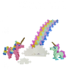 Set constructie Plus-Plus, 275 piese, Invata sa construiesti unicorni