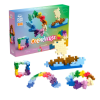 Set constructie Plus-Plus, 60 piese mari multicolore, Invata sa construiesti