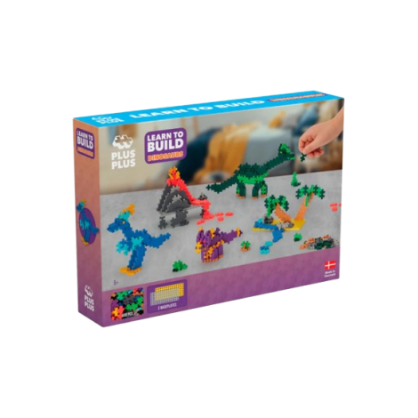 set-constructie-plus-plus-600-piese-invata-sa-construiesti-dinozauri.png Set constructie Plus-Plus, 600 piese, Invata sa construiesti dinozauri