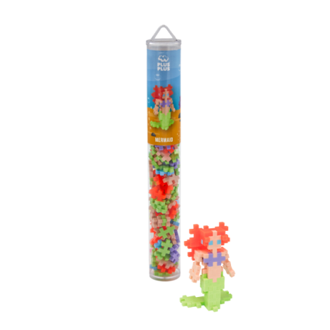 Set constructie Plus-Plus, tub 100 piese, Sirena