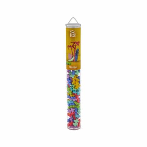 set-constructie-plus-plus-tub-100-piese-tropical-mix-culori-tropicale.jpg Set constructie Plus-Plus, tub 100 piese, Tropical Mix, culori tropicale