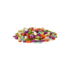Set constructie Plus-Plus, tub 240 piese, Botanica Mix, culori botanice