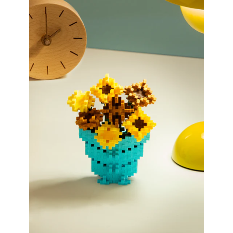 Set constructie Plus-Plus, tub creare tablou, Inspirat de Van Gogh