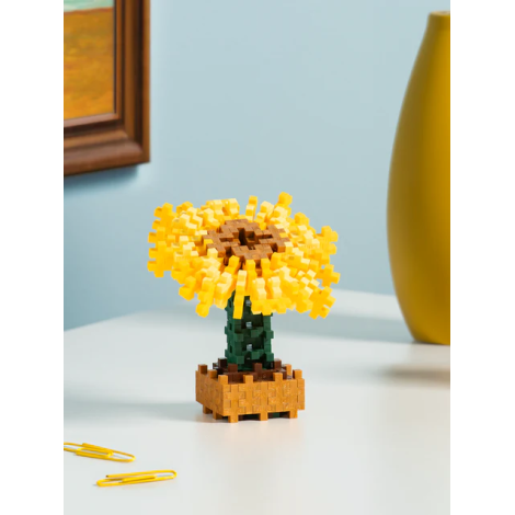 Set constructie Plus-Plus, tub creare tablou, Inspirat de Van Gogh