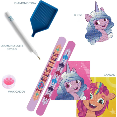 Set creativ 6 in 1, My Little Pony, pictura cu diamante