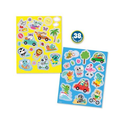 Set creativ - Autocolante pentru fereastra