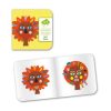 Set creativ cu autocolante Djeco, La coafor