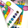 Set creativ de pictura dupa numere cu markere- Taramul Unicornilor (Set de 8)