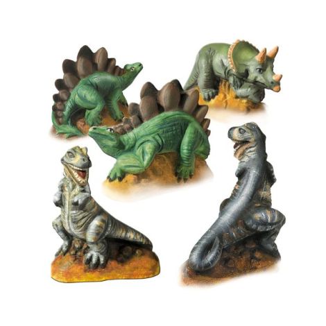 set-creativ-mulaj-si-pictura-dinozauri-1.jpg Set creativ mulaj si pictura - Dinozauri