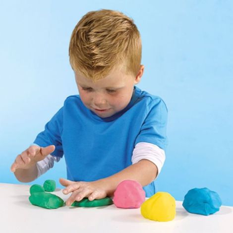 Set creativ - Plastilina eco cu unelte de lemn