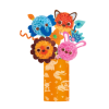 Set creativ Pom Pom - buchet animalute