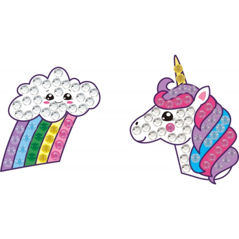Set creativ super-rapid, autocolante BIG DOTZ - Nor cucubeu si Unicorn