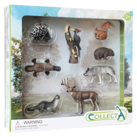 Set de 8 figurine pictate manual Woodlands