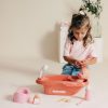 Set de baie pentru papusa Smoby Baby Nurse Bath cu 8 accesorii