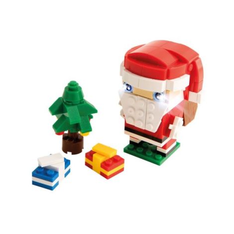 set-de-construit-de-jucarie-stax-cu-mos-craciun-sunete-si-lumini-1.jpg Set de construit de jucarie STAX, cu Mos Craciun, sunete si lumini