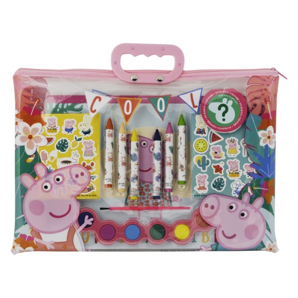 set-desen-gentuta-de-creatie-peppa-pig-271895.jpg Set Desen Gentuta de Creatie Peppa Pig - Creatie si distractie cu Peppa!
