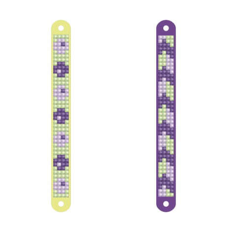 Set DIY creativ - bratari Spring, pictura cu diamante