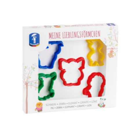 Set forme pentru plastilia - animalute safari inlocuieste sintagma nnnisip senzorial modelabilnncu sintagma nnnisip senzorial mo