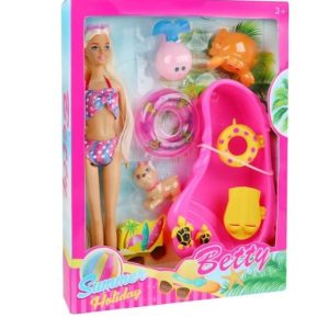 set-papusa-betty-cu-accesorii-incluse-pentru-plaja-3500-4589.jpg Set papusa Betty cu accesorii incluse pentru plaja