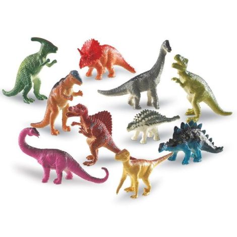 Set pentru sortat - dinozauri jucausi (60 piese)