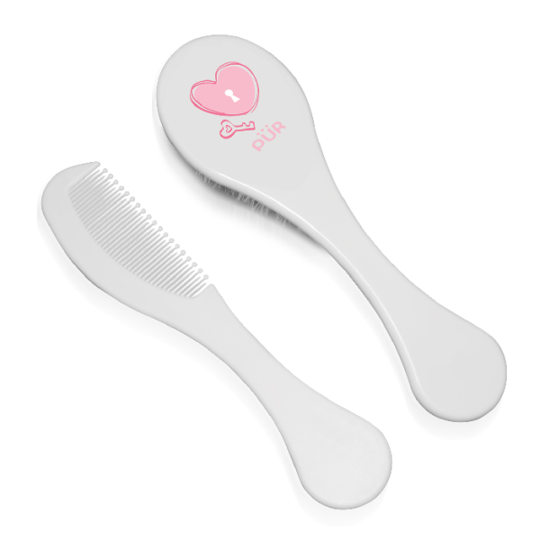 set-perie-si-pieptene-roz-pur1.png Set perie si pieptene, roz, PUR
