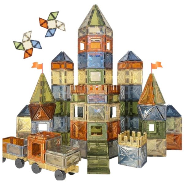 set-stem-100-piese-magnetice-transparente-de-construit-magnetic-tiles-053424.jpg Set STEM 100 Piese Magnetice Transparente de Construit , Magnetic Tiles