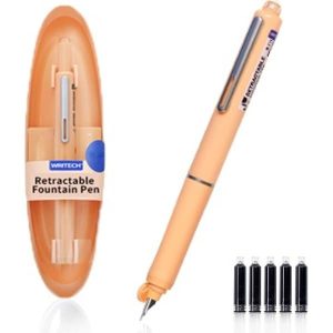 set-stilou-retractabil-writech-cu-5-rezerve-cerneala-albastru-grosime-penita-f-corp-portocaliu-cutie-depozitare-554307.jpg Set stilou retractabil Writech cu 5 rezerve cerneala albastru,grosime penita F, corp portocaliu,cutie depozitare