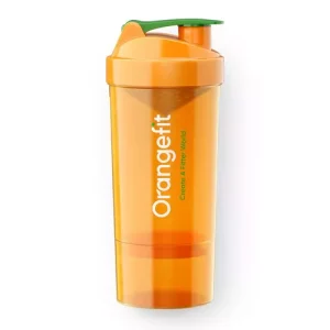 Fit Shaker, compartimentat, 750ml | Orangefit