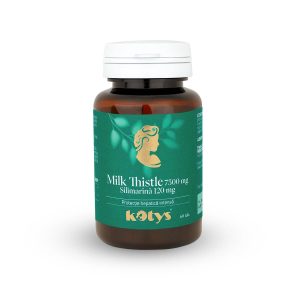 silimarina.jpg Milk Thistle 7500 mg, Kotys, 60 tablete