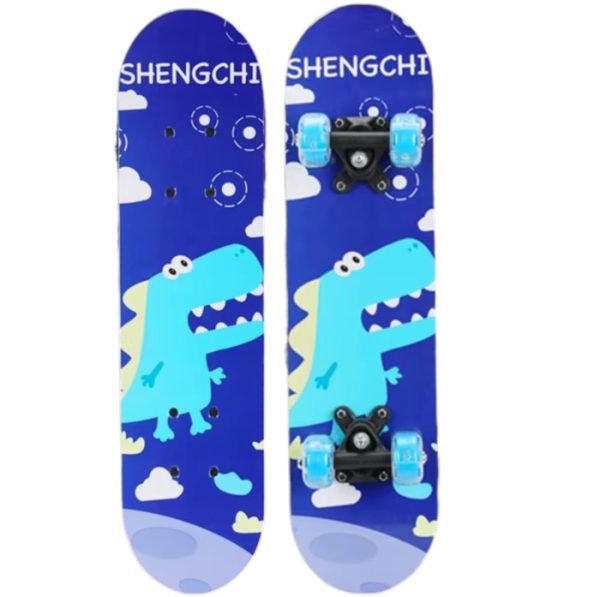 skateboard-pentru-copii-din-lemn-60-cm-unicorn-roz-copie-775273.jpg Skateboard pentru Copii, din Lemn, 60 cm - Dino Albastru