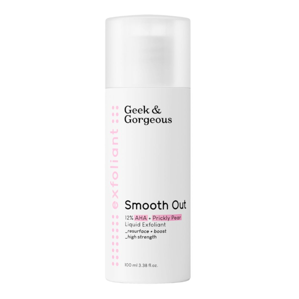 Lotiune exfolianta Smooth Out, 100 ml, Geek & Gorgeous