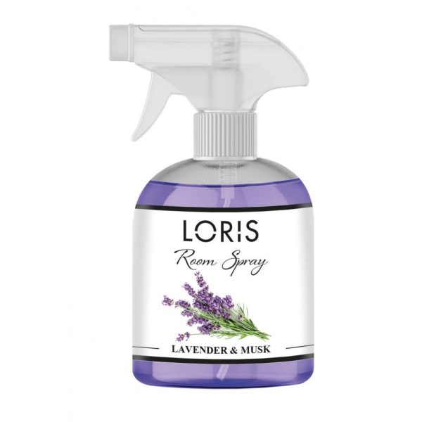 Spray odorizant de camera, Lavanda si Mosc, Loris, 500 ml