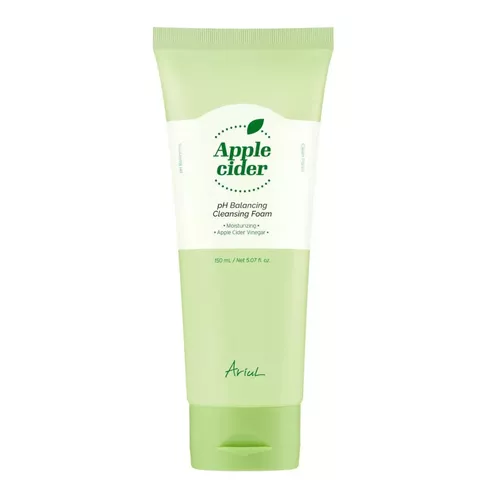 Spumă de Curățare a Tenului cu Oțet din Cidru de Mere - Apple Cider pH Balancing, 150ml | Ariul
