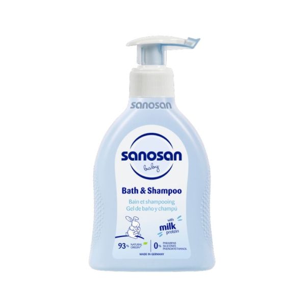 spumant-si-sampon-pentru-copii-200-ml-sanosan.jpg Spumant si sampon Baby, 200 ml, Sanosan