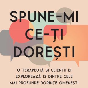 spune-mi_ce-ti_doresti.jpg Spune-mi ce-ti doresti. O terapeuta si clientii ei exploreaza 12 dintre cele mai profunde dorinte omenesti