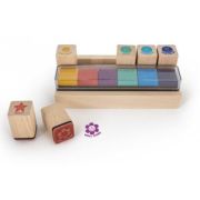 stampile.jpg Stampile din lemn cu cerneala pt. profesori, mesaje de recompensa, Trendhaus CH28426 set 6 bucati