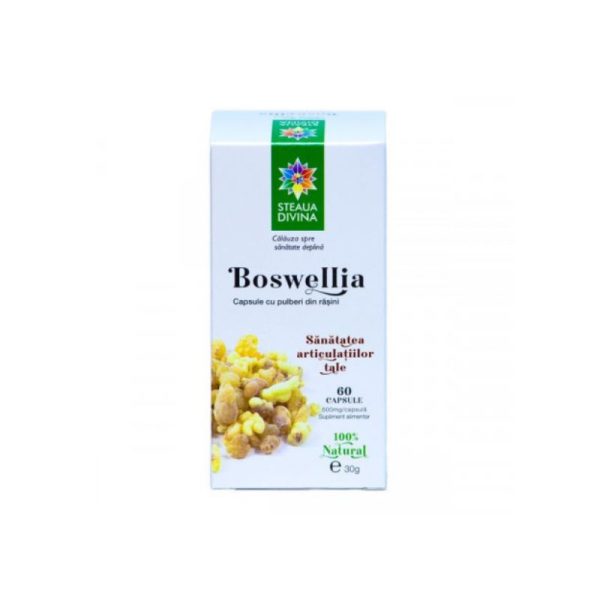 xr:d:DAFjRA4AsFY:200,j:5220068803875729369,t:23071719 Boswellia, 60 capsule, Steaua Divina