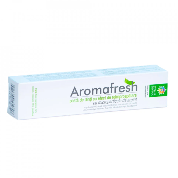 steaua-divina-santoral-aromafresh-pasta-de-dinti.png Pasta de dinti Aromafresh, 100 ml, Steaua Divina