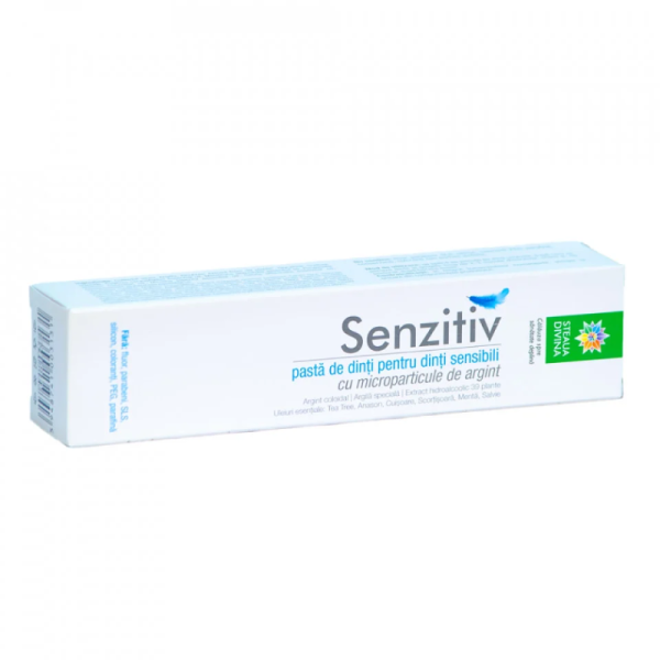 steaua-divina-santoral-senzitiv-pasta-de-dinti.png Pasta de dinti Senzitiv, 100 ml, Steaua Divina
