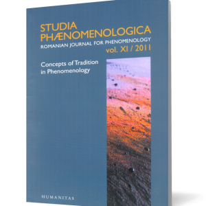 Studia Phaenomenologica vol. XI/2011