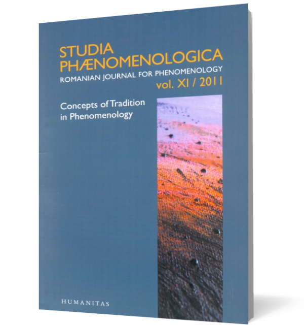 Studia Phaenomenologica vol. XI/2011