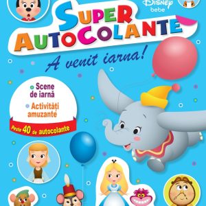 Disney bebe. Superautocolante. A venit iarna!