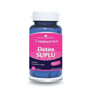 Detox Suplu, 60 capsule | Herbagetica