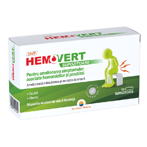 supozitoare-hemovert-10-bucati-sun-wave-pharma.png Hemovert, 10 supozitoare, Sun Wave Pharma