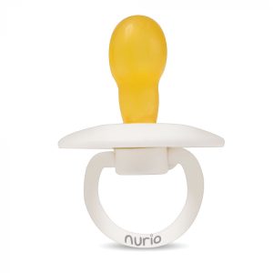 Suzeta Confort Natural - Tetina din Latex - Crem