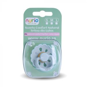 Suzeta Confort Premium - Tetina din Latex - Gri
