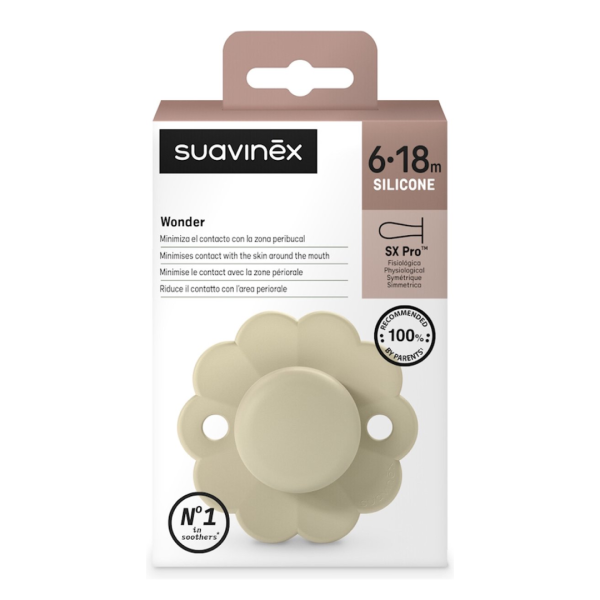 suzeta-fiziologica-din-silicon-sx-pro-wonder-6-18luni-crem-suavinex.png Suzeta fiziologica din silicon Wonder, 6-18 luni, crem, 1 bucata, Suavinex