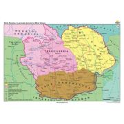 Tarile Romane in timpul domniei lui Mihai Viteazu, 160x120 cm, CR-3212A