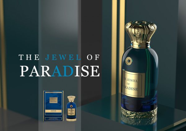 THE JEWEL OF PARADISE by ANFAR LONDON, extract de parfum, unisex, 100ML - Original Dubai